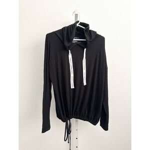 NWT FRENCH CONNECTION Loungewear Hoodie Black | M